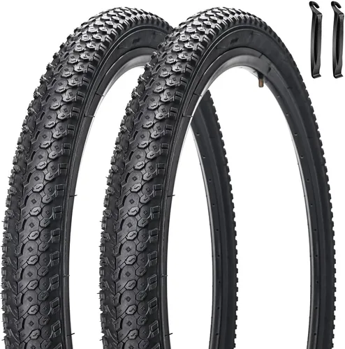 Neumáticos de bicicleta de 24 pulgadas/26 pulgadas, 24 x 2.125, 26 x 2.125, neumáticos de repuesto o tubos interiores AV de 1.260 in válvula