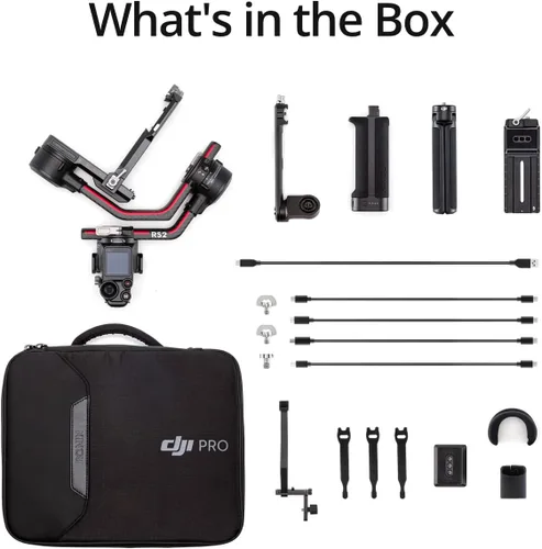 Miniatura 5 de DJI RS 2 - Estabilizador cardán de 3 ejes para cámaras DSLR y sin espejo, Nikon, Sony, Panasonic, Canon, Fuji, carga útil probada de 10 libras