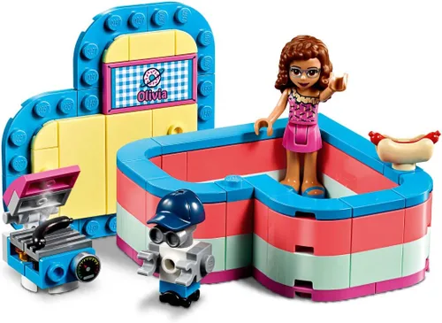 Miniatura 7 de LEGO Friends Olivia's Summer Heart Box 41387 Kit de construcción, nuevo 2019 (93 piezas)
