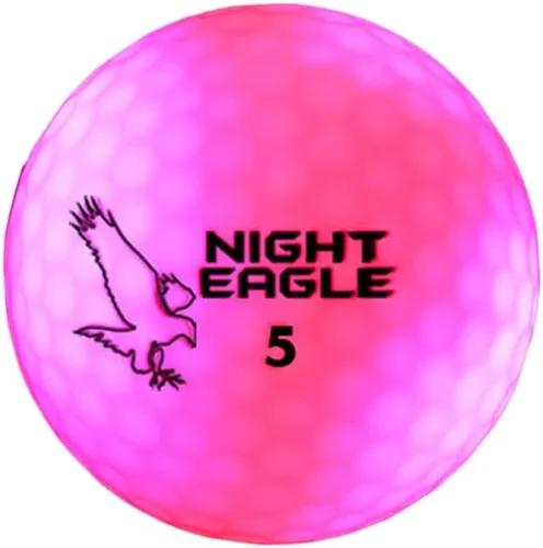 Miniatura 3 de Night Eagle CV - Pelotas de golf LED que brillan en la oscuridad, pelota individual, brillante, activada con luz, sin temporizador, se apaga