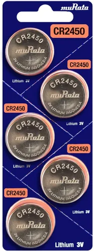 Miniatura 8 de Murata Batería CR2450 3V Litio Moneda Celda - Reemplaza Sony CR2450 (2 Baterías)