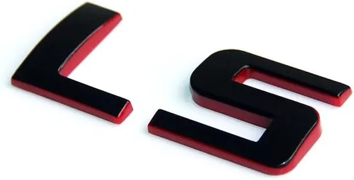 Miniatura 3 de Yoaoo Paquete de 2 Emblemas de Placa de Identificación OEM Ls Insignias Calcomanías 3D Compatibles con Sierra Silverado Redline