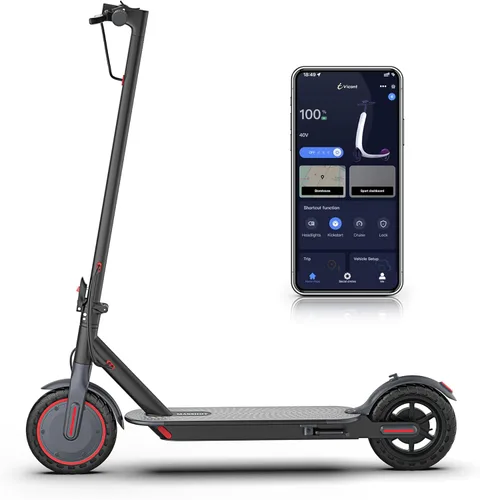 Miniatura 12 de MAXSHOT Electric Scooter for Adults, 8.5/14" Tires, 19/22Mph, 350W/500W Motor, 16-28 Miles Range, Folding E-Scooter with Dual Suspension,APP Control