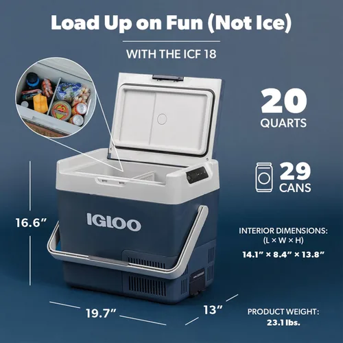 Miniatura 2 de Igloo Enfriador de compresor eléctrico ICF