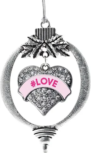 Miniatura 189 de Inspired Silver - Adorno con dije de hermana gemela - Adornos navideños de plata con circonitas cúbicas