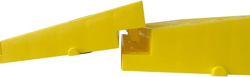 Miniatura 4 de MaxxHaul 50724 Rampa de umbral modular para puertas, elevación de hasta 3 pulgadas, paquete de 2
