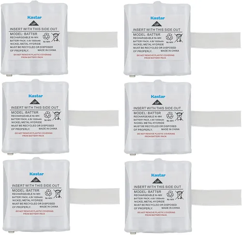 Miniatura 6 de Kastar Paquete de 3 baterías BATT6RW compatibles con batería Midland BATT-6R BATT6R AVP-8 AVP8 y Midland CXT250 CXT280 XT24 XT25 XT26 XT27 XT29