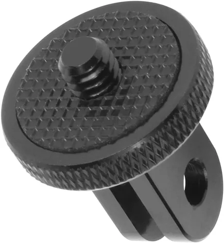 Miniatura 4 de Soporte de trípode de liberación rápida CNC de aluminio con interfaz base de hebilla de adaptador de 1/4 compatible con Hero 13/12/11, OSMO 360, ONE