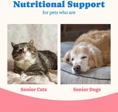Miniatura 5 de Gel nutricional de calostro bovino para perros y gatos - Suplemento alto en calorías para perros y gatos, apoya el apetito por los gatos, apoyo