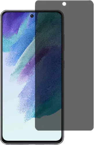 Protector de pantalla antiespía para Galaxy S21 FE 5G (2022), vidrio templado, 2 unidades, fácil de instalar, protector de pantalla de vidrio