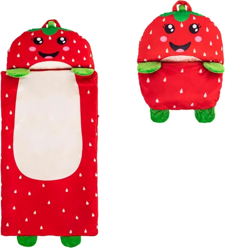 Miniatura 14 de Tapete para siesta preescolar con personaje de Nap Buddies para niños, saco de dormir con almohada para guardería, a partir de 3 años Cordero