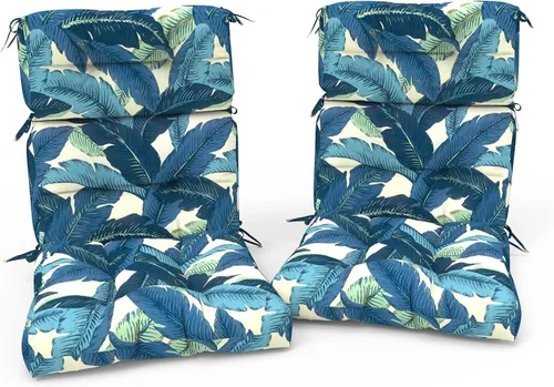 Miniatura 18 de Cojines Adirondack para sillas de patio con respaldo alto para exteriores, cojines Adirondack para jardín, porche, uso en sillas de oficina en casa