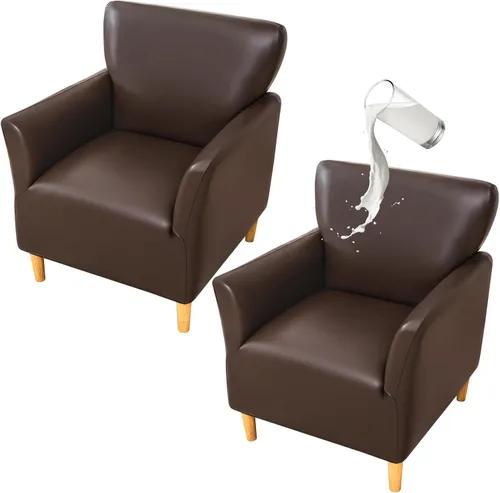 Miniatura 74 de FUANGUI Funda para Sillón de Banquete con Brazos Fundas para Sillas Elásticas Funda para Sillón Club Funda Suave para Sillón Sofá Cubiertas 03