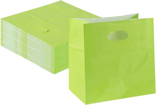Miniatura 15 de Bag Tek Rectangle Paper Take Out Bag - with Handles - 11" x 7" x 11" - 100 count box