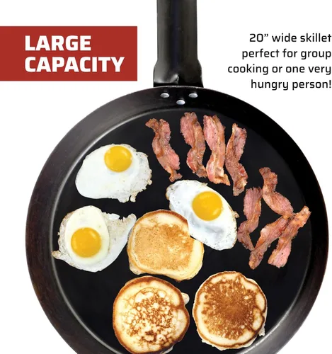 Miniatura 6 de Camp Chef SLJ20 20" Leñador - Sartén de acero sazonado