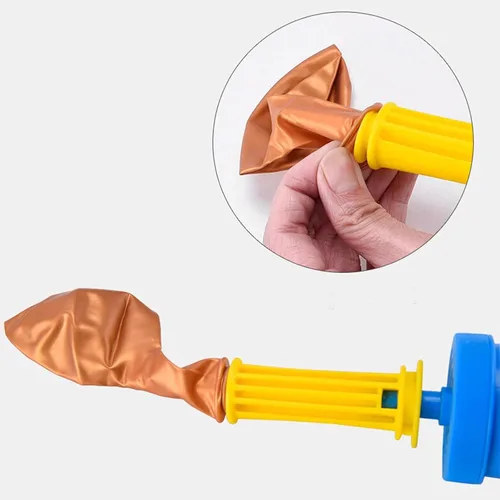 Miniatura 5 de Bomba de mano para globos, bomba de aire de doble acción bidireccional para globos, portátil para decoraciones de fiesta de cumpleaños