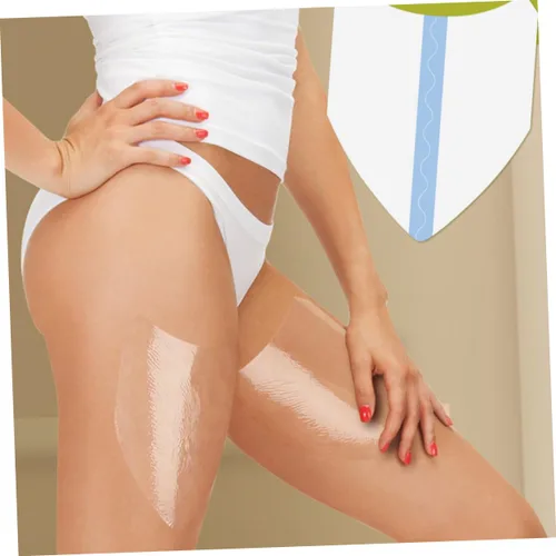 Miniatura 6 de Kisangel 6 piezas invisibles para rozaduras en los muslos, fricción transpirable, cómoda prevención de frotamientos, diseño duradero y versátil
