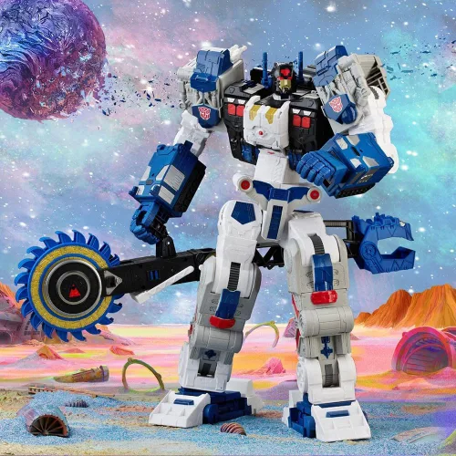 Miniatura 6 de Transformers Toys Generations Legacy Series Titan Cybertron Universe Metroplex - Figura de acción para edades de 15 años en adelante, 22 pulgadas
