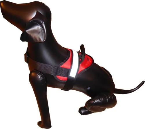 Miniatura 4 de HDP Arnés suave sin tirones para perros grandes. Tamaño: XXL. Color: negro