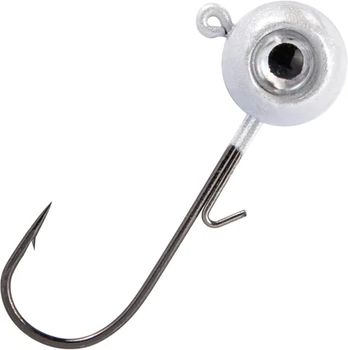 Miniatura 10 de Dr.Fish Paquete de 10 Cabezas de Jig de Pesca con Ojo 3D Bola Swimbait Jig Agua Salada Agua Dulce Lubina Walleye Anzuelos de Pesca Crappie Trucha