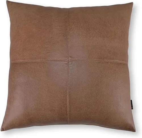 Miniatura 18 de Funda de almohada de piel de cordero – Funda de cojín para sofá, fundas decorativas para sala de estar o dormitorio de 20 x 20 pulgadas – Caja