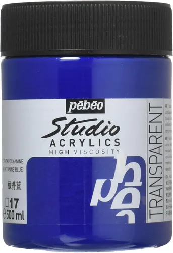 Miniatura 14 de Pebeo Acrílicos de Alta Viscosidad para Estudio Fino, Juego de 30 x 20 ml, Modelo: 833431 Conjunto de 30 X 20 Ml