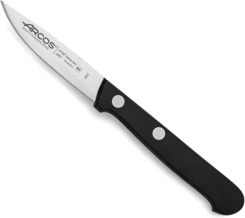 Miniatura 28 de Arcos Cuchillo de chef de 6 pulgadas de acero inoxidable. Cuchillo de cocina para cortar y pelar alimentos pequeños. Mango ergonómico