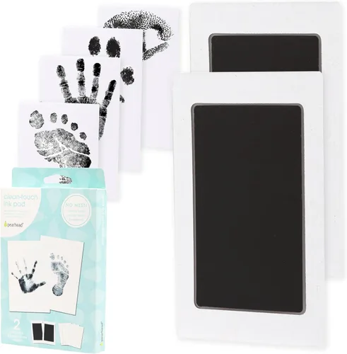 Miniatura 15 de Pearhead Almohadilla de Tinta para Bebé Clean-Touch, Almohadilla de Tinta Clean-Touch Sin Desorden con Tarjetas de Impresión, Segura para la Piel