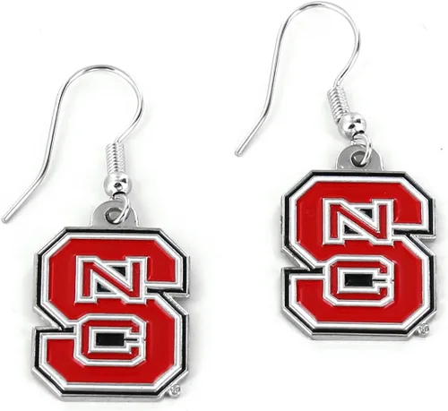 Miniatura 8 de aminco NCAA Pendientes colgantes con logo de la NCAA para adultos unisex