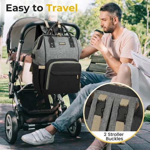 Miniatura 7 de mochila de pañales para bebe