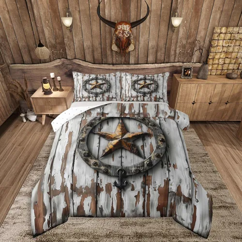 Miniatura 28 de Feelyou Juego de ropa de cama de vaca de las Highland para niños, edredón de ganado con girasol para niñas, adolescentes, juego de edredón