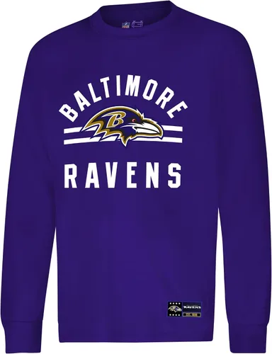 Ultra Game Youth NFL - Camiseta de manga larga oficial de la NFL para jóvenes