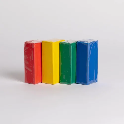 Miniatura 2 de Van Aken Claytoon - Arcilla para modelar – 1 libra (cuatro barras de 4 onzas) – Uso para Claymation, modelos y Stop Motion (primario)