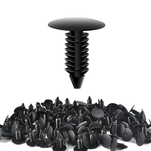 Miniatura 9 de OTUAYAUTO 10184895 140 clips de retención de remaches de plástico para puerta de parachoques de guardabarros de repuesto para Jeep Wrangler 07-20