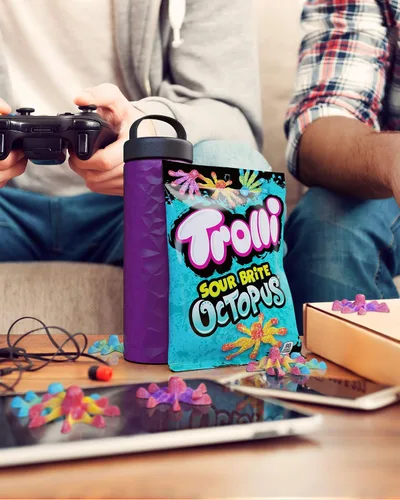 Miniatura 7 de Trolli Brite Octopus Gummy Candy, 4.25 onzas (paquete de 12)