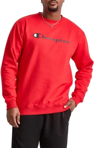 Miniatura 99 de Champion Sudadera de forro polar de peso medio con cuello redondo para hombre (regular o grande y alto)