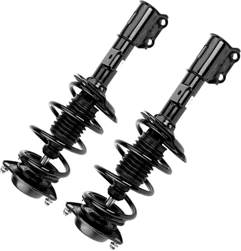 Miniatura 24 de Puntales de amortiguador de repuesto, conjunto completo delantero en pareja, compatible con Nissan Altima 2013-2018 172901/172902 Negro