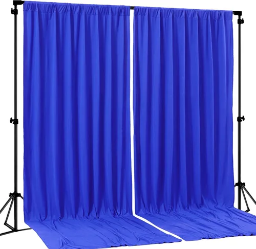Miniatura 36 de Cortinas de Fondo Beige - Cortinas de Poliéster Sin Arrugas para Fotografía, Cortinas de Fondo para Fiestas, para Decoraciones de Baby Shower