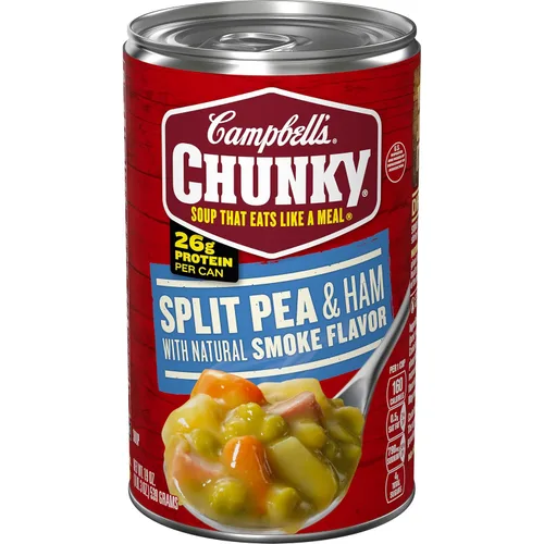 Miniatura 10 de Campbell's Chunky Sopa Healthy Request, sopa de guisantes partidos con jamón, lata de 19 onzas