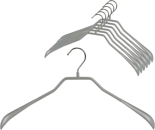 Miniatura 9 de Mawa by Reston Lloyd BodyForm Series - Percha de ropa extra ancha antideslizante que ahorra espacio para chaquetas, trajes y abrigos, estilo 46/L