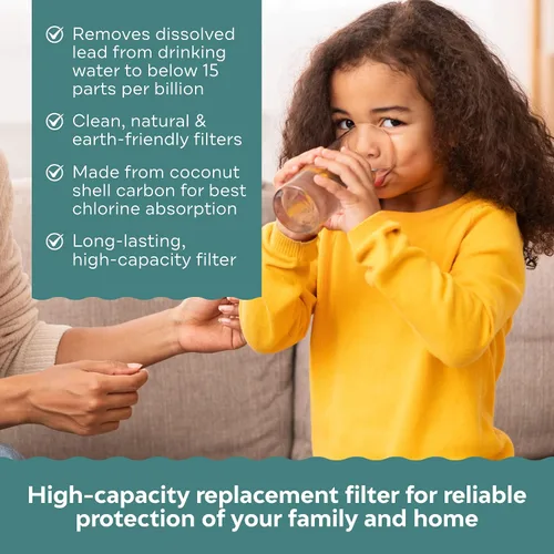 Miniatura 5 de Applied Membranes Inc. Reemplazo de cartucho de filtro de agua de 3 etapas para toda la casa, incluye cartuchos de filtro de sedimentos, carbono