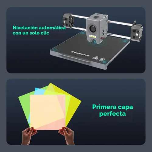 Miniatura 4 de FLASHFORGE Adventurer 5M Pro Impresora 3D con Sistema de Impresión Automática con 1 Clic, Alta Velocidad de 600mm/s, Boquilla Desmontable Rápida