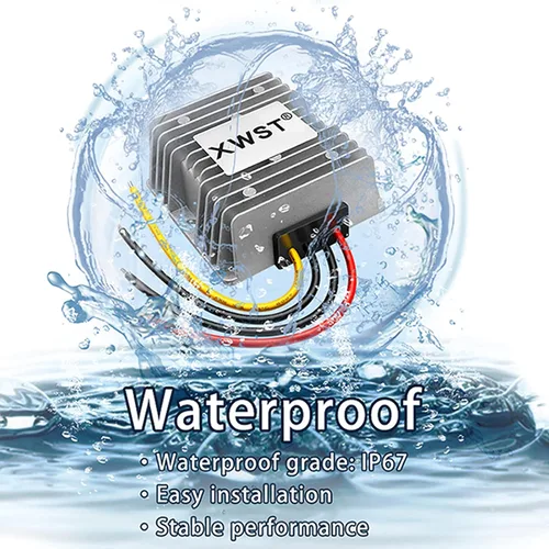 Miniatura 5 de Estabilizador de CC CC 9V-36V a 12V Boost Buck Convertidor 2A 24W Regulador de voltaje automático impermeable Módulo transformador de 12 V voltios