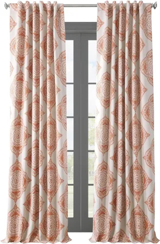 Miniatura 21 de HPD Half Price Drapes BOCH-KC43-63 - Cortinas de Lino con Rayas para Oscurecer la Sala de Estar (1 Panel), 50 x 63 Pulgadas, Color Negro Toldo