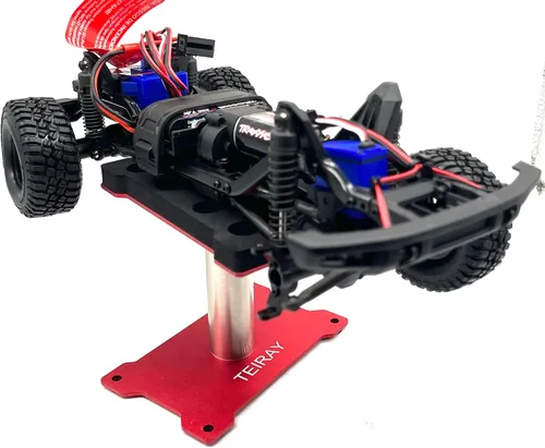 Miniatura 4 de Soporte de trabajo para automóvil RC, estación de trabajo de reparación de aluminio, altura de rotación 360, soportes de cuerpo para 1/16 1/18 1/24