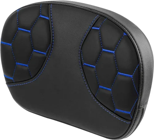 Miniatura 27 de C.C. RIDER Rubicon - Almohadilla desmontable para respaldo de barra de pasajero para Harley Touring Road King Street Glide Electra Glide 1994-2021