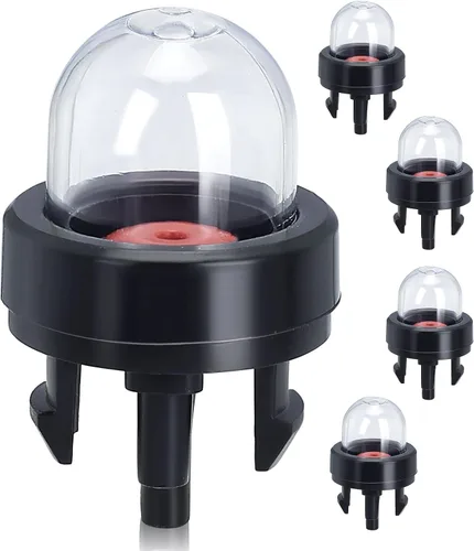 Hipa Paquete de 5 bombillas de imprimación 503936601 para motosierra de motor pequeño McCulloch Husqvarna Poulan Echo Ryobi Homelite, motosierra,