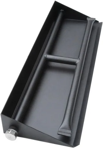Miniatura 4 de Stanbroil - Sartén de acero inoxidable doble, para quemador y chimenea