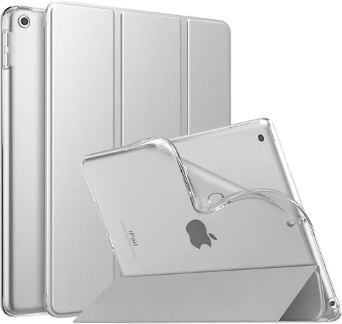 Miniatura 26 de Funda MoKo Compatible con Nuevo iPad de 9ª/8ª/7ª Generación de 10.2 pulgadas (2021/2020/2019), Funda Inteligente Delgada y Ligera con Soporte