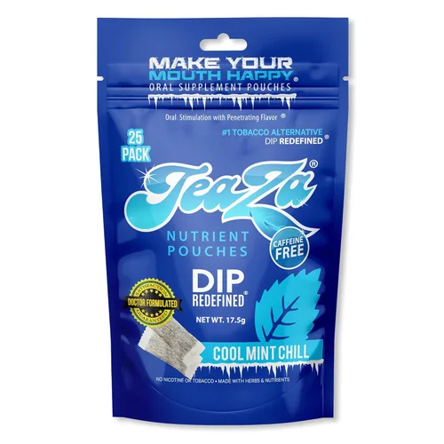 Miniatura 43 de Teaza Bolsas energéticas a base de hierbas, para masticar tabaco, alternativa sin nicotina, sin humo, tabaco alternativo y inmersión saludable